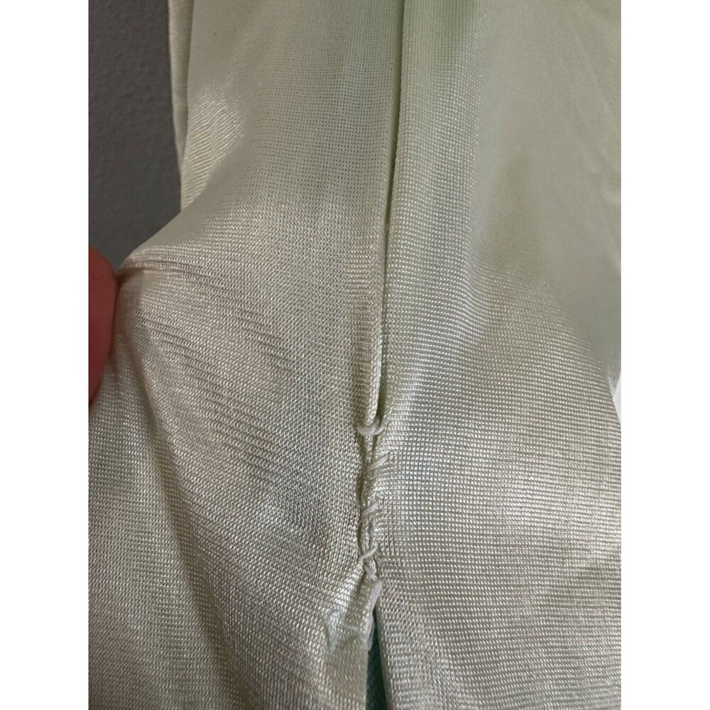 Vintage Vanity Fair Pale Green Nylon Nightgown Maxi Dress USA Women’s S Lounge S - Picture 4 of 7